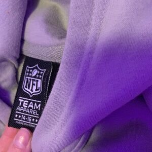 Grey/red Kansas city hoodie